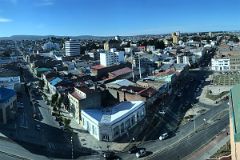 05B Panoramic View of Punta Arenas Chile From Top Floor Of Hotel Dreams del Estrecho